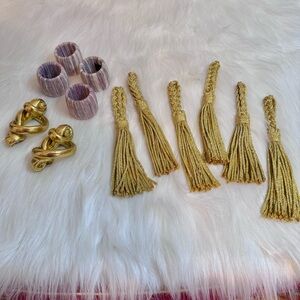Napkin rings assorted 12
